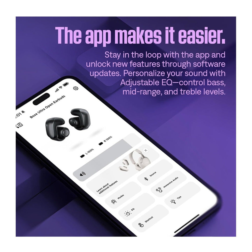 Bose Ultra Open True Wireless Earbuds (Midnight Violet)