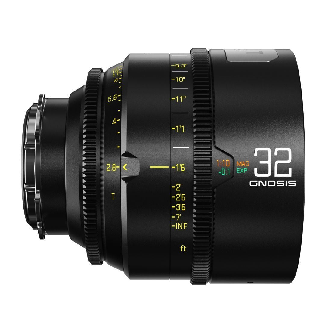 DZOFilm Gnosis 32mm VV T2.8 Macro Cine Lens with 1.0x Magnification (LPL, PL, EF, Black)