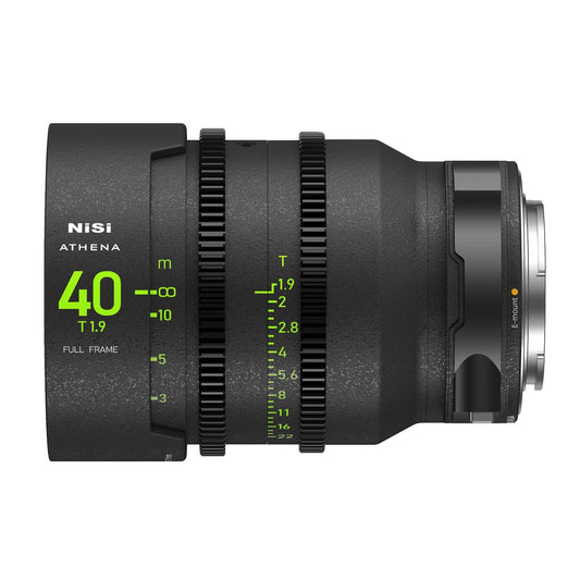 NiSi 40mm Athena Prime Full Frame Cinema Lens T1.9 for Sony E-Mount Cameras