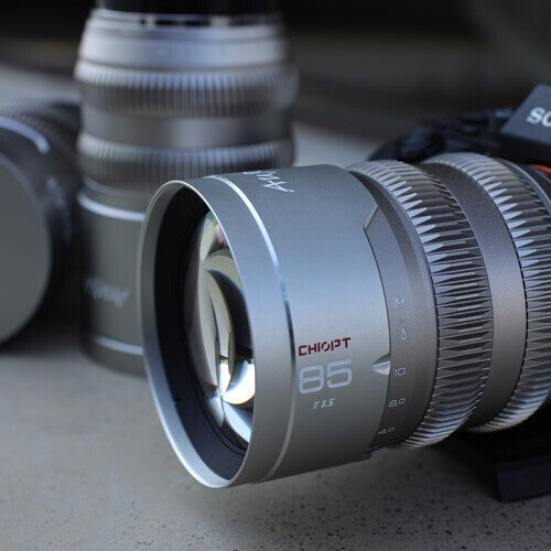 CHIOPT AURA Full-Frame Cinema 5-Lens Kit 16/24/35/50/85mm with Case (Leica L)
