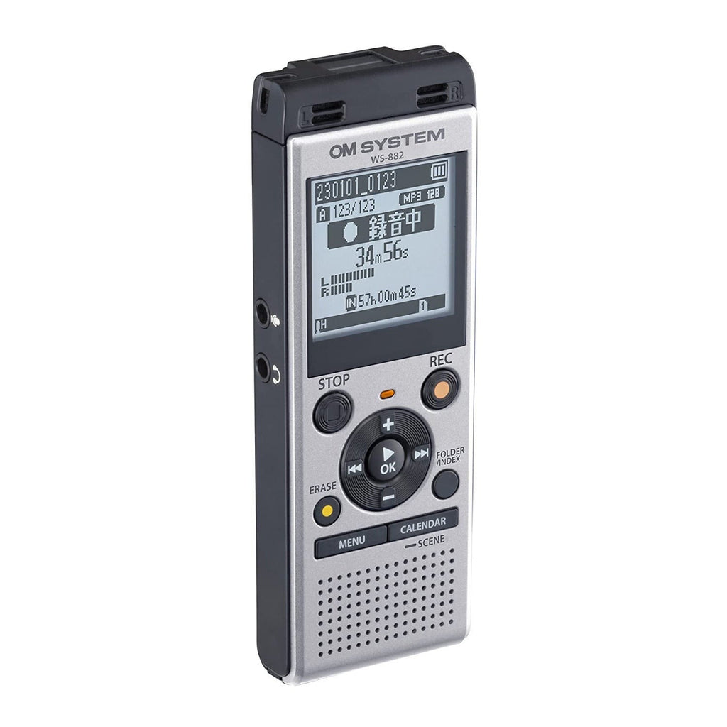 Olympus WS-882 Digital Voice Recorder (Silver and Black)
