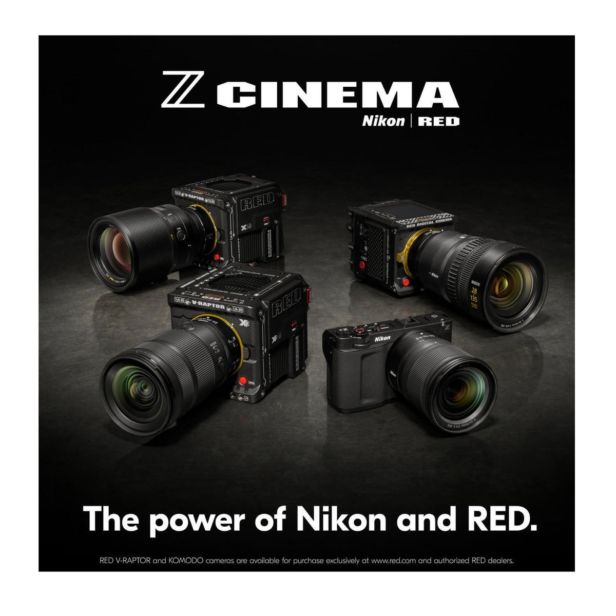 Nikon RED ZR 6K 24.5MP Cinema Camera Bundle with Mount Adapter