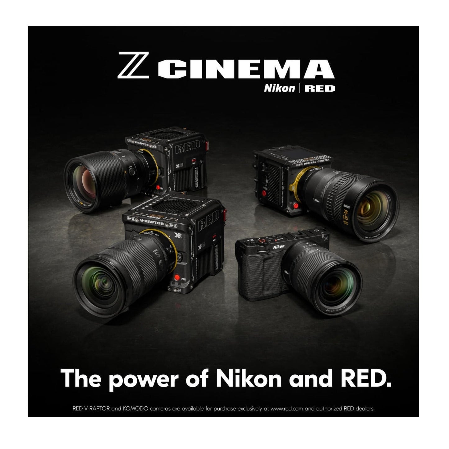 Nikon RED ZR 6K 24.5MP Cinema Camera Bundle with Mount Adapter
