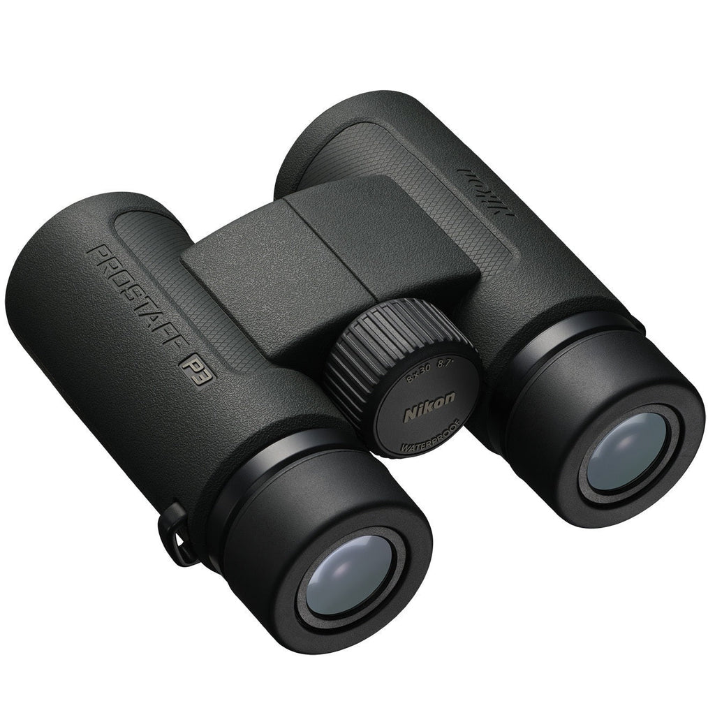 Nikon Prostaff P3 8X30 Binoculars with Harness and Lens Pen Cleaning System