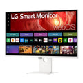 LG 37 Inch 4K UHD Smart Monitor IPS webOS AirPlay 2 Built-In Speaker (White)