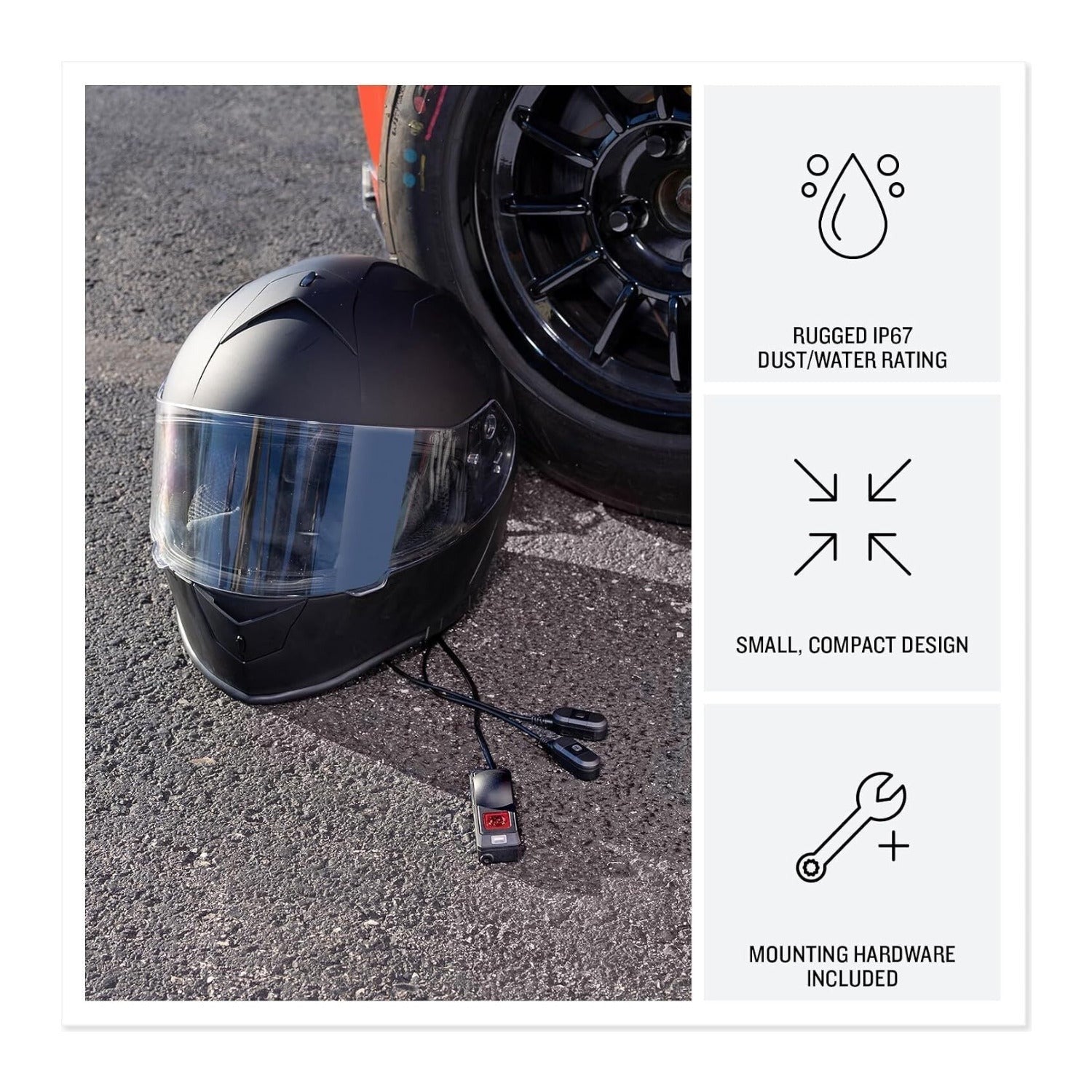 Garmin Catalyst R1 Racing Radar with 197 Foot Detection and Rear Vehicle Alerts