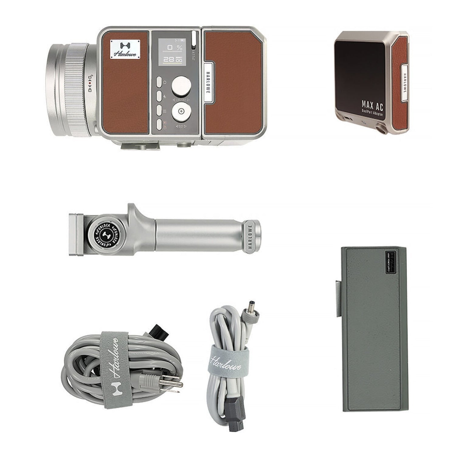 Harlowe Avant Max Standard Kit - 2700-6500K, Bi-Color LED Monolight (Brown)