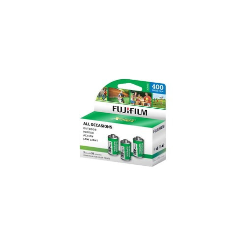 Fujifilm Fujicolor Superia X-TRA 400 Color Negative Film (3-Pack)