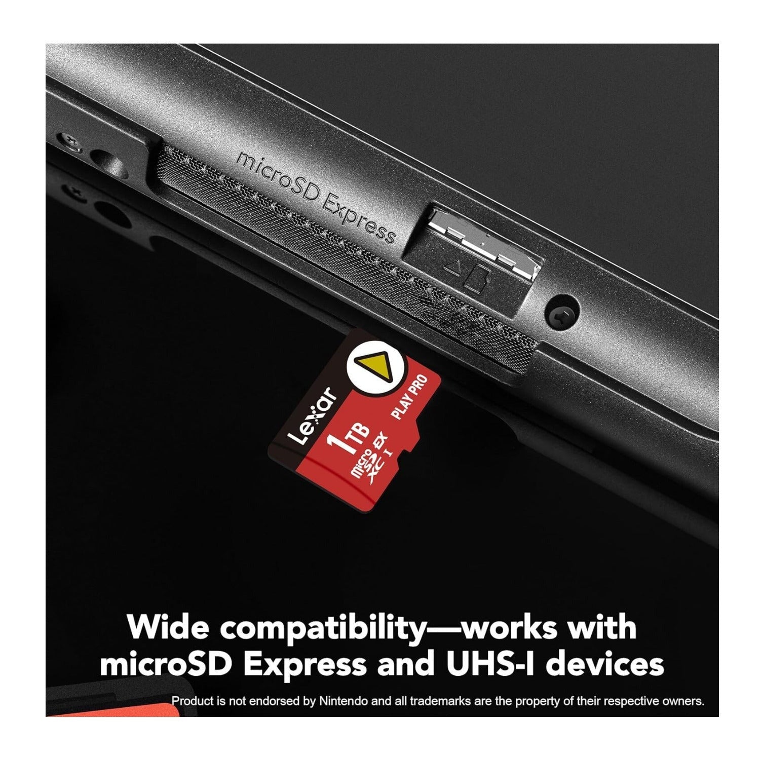 Lexar 1TB PLAY PRO microSDXC Express Memory Card