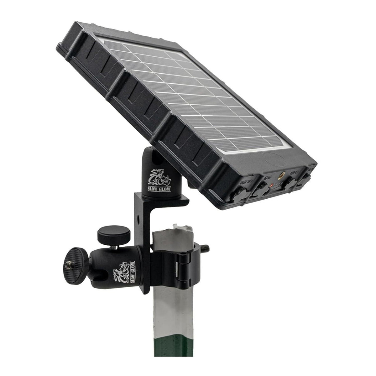 Slow Glow Maverick 2 Double Ballhead T-Post Mount for Trail Camera & Solar Panel