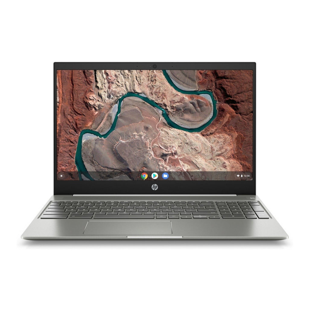 HP Chromebook 15-de, 15.6" FHD Touch, Intel Core i3-8130U, 8GB RAM, 128GB eMMC (Certified Refurbished)