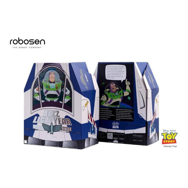 Robosen Buzz Lightyear Toy Story Interactive Talking Robot Figure (Multicolor)