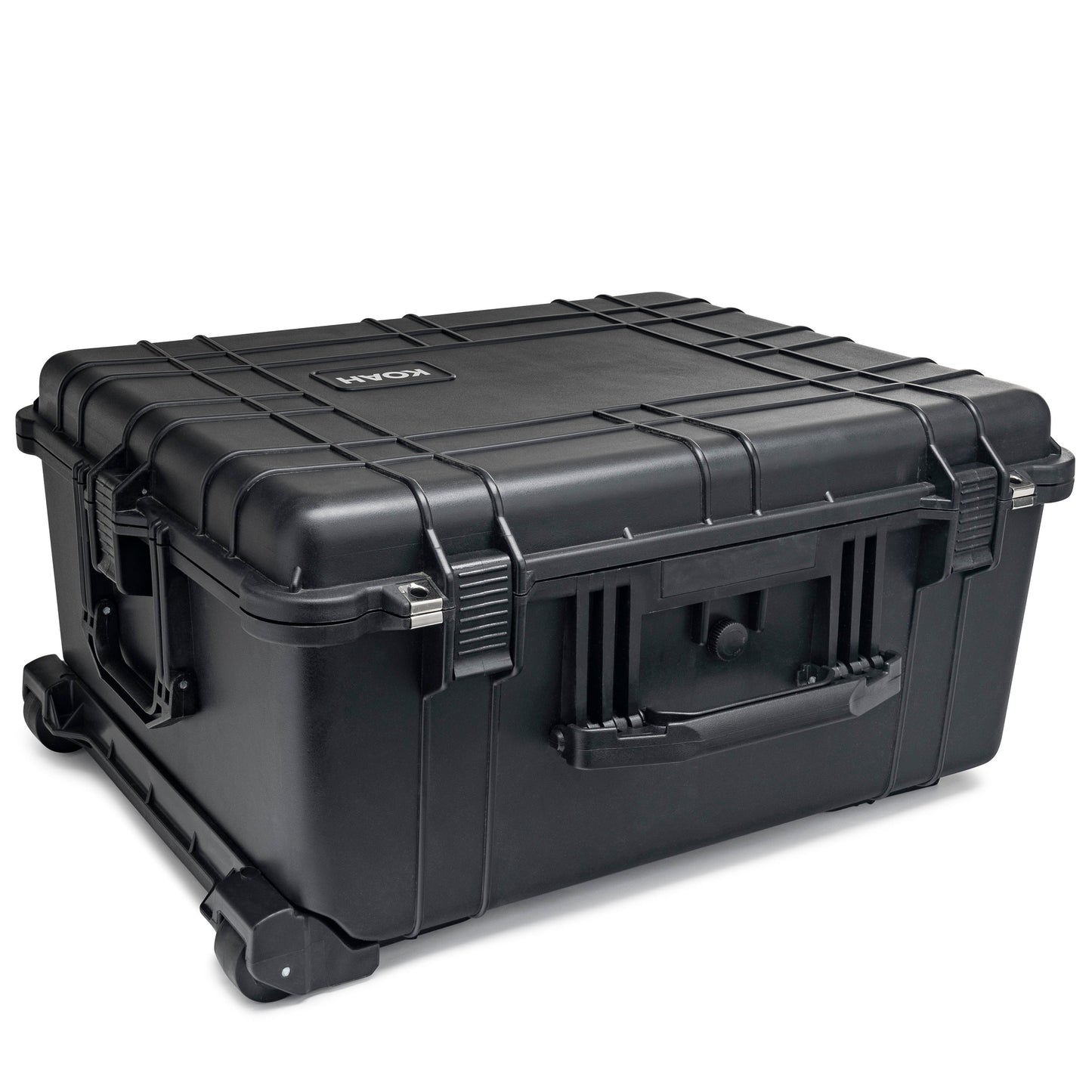 Koah Weatherproof Wheeled Hard Case with Customizable Foam (25 x 20 x 12 Inch, 2-Pack)