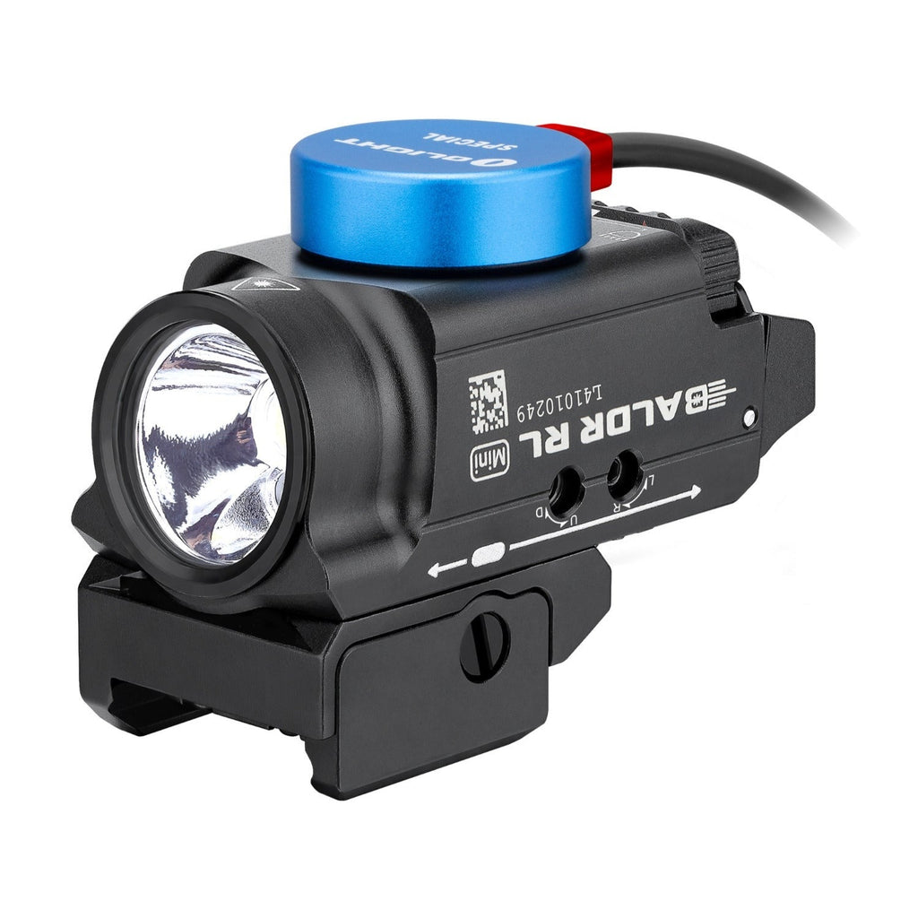 Olight Baldr RL Mini Red Laser 600 Lumens Rechargeable Tactical LED Flashlight