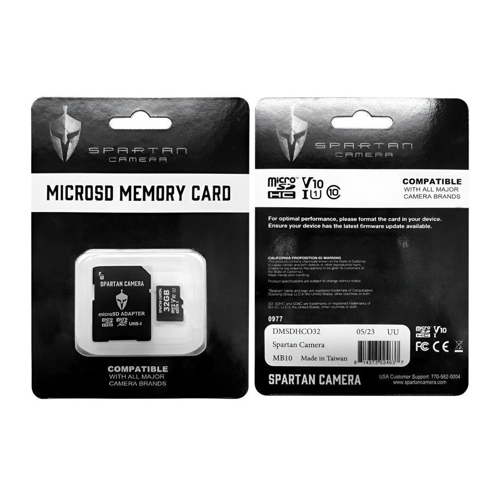 Spartan 32GB Micro Memory Card (6 Pack) with Adapter and Card Reader Bundle