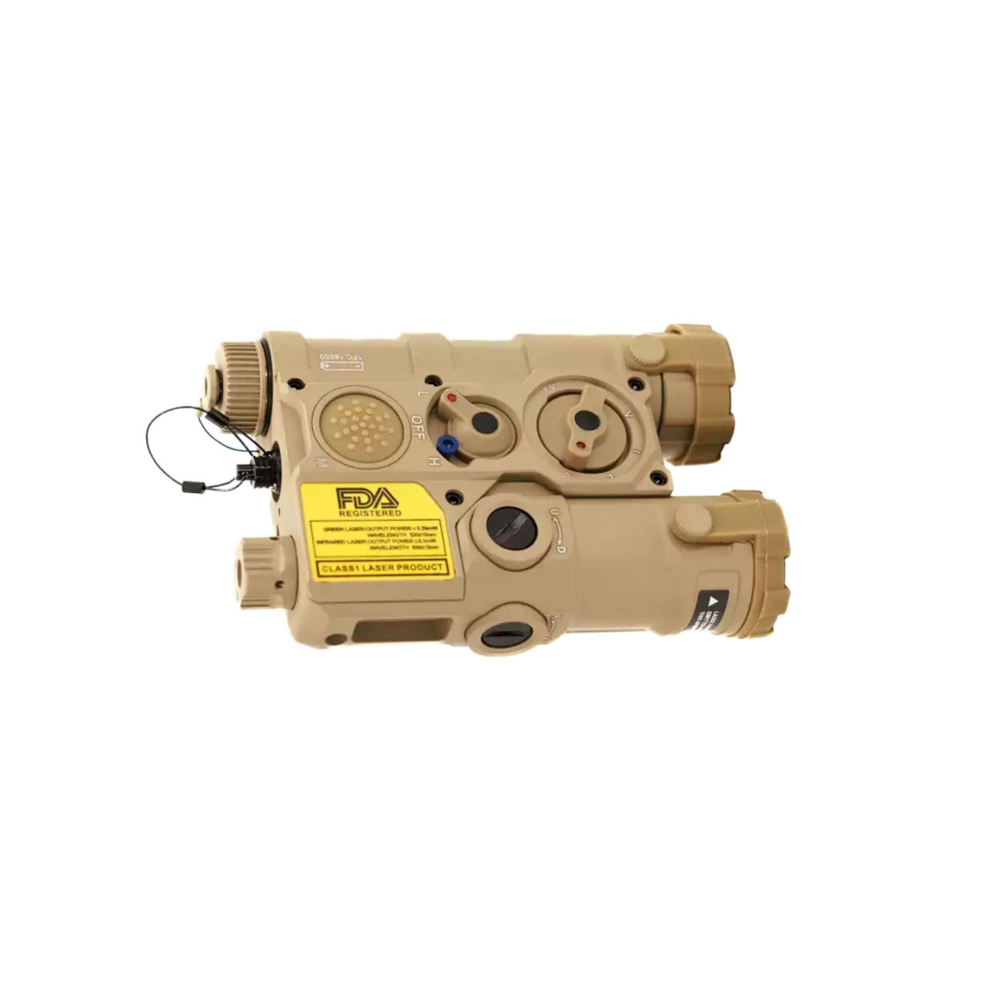 AGM WLAD Class 1 Weapon Laser Aiming Device (Tan)