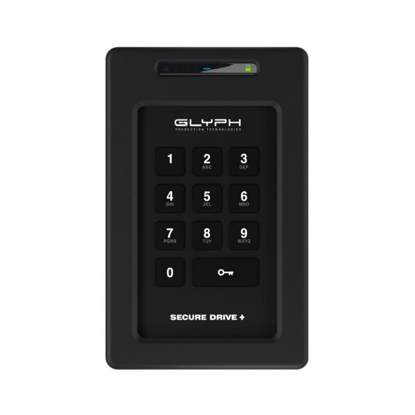 SecureDrive Plus Keypad, Bus-powered, USB-Micro B / USB-C