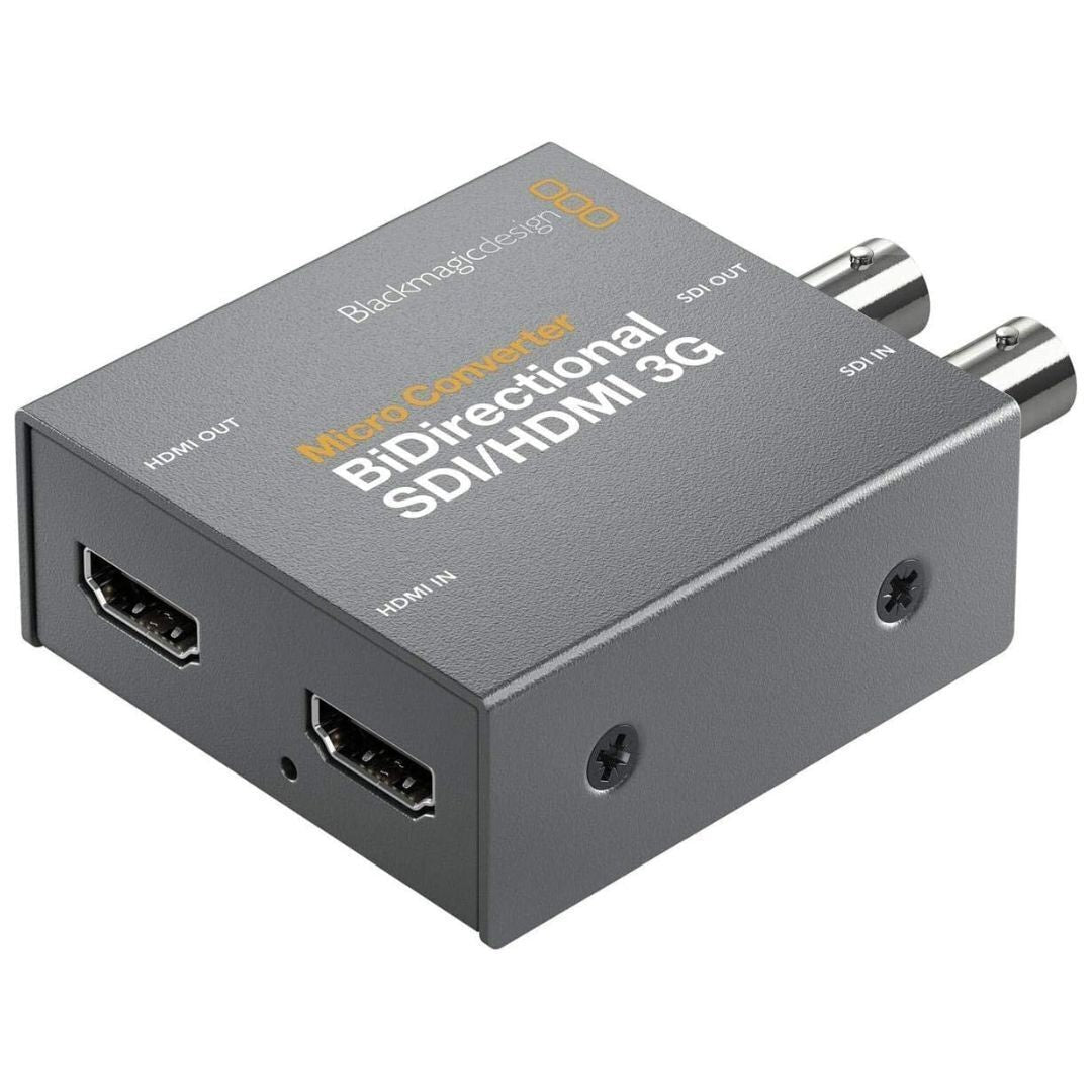 Blackmagic Design Bi-Direct SDI-HDMI 3G PSU Micro Converter (CONVBDC, SDI, HDMI03G, and PS) (Black)