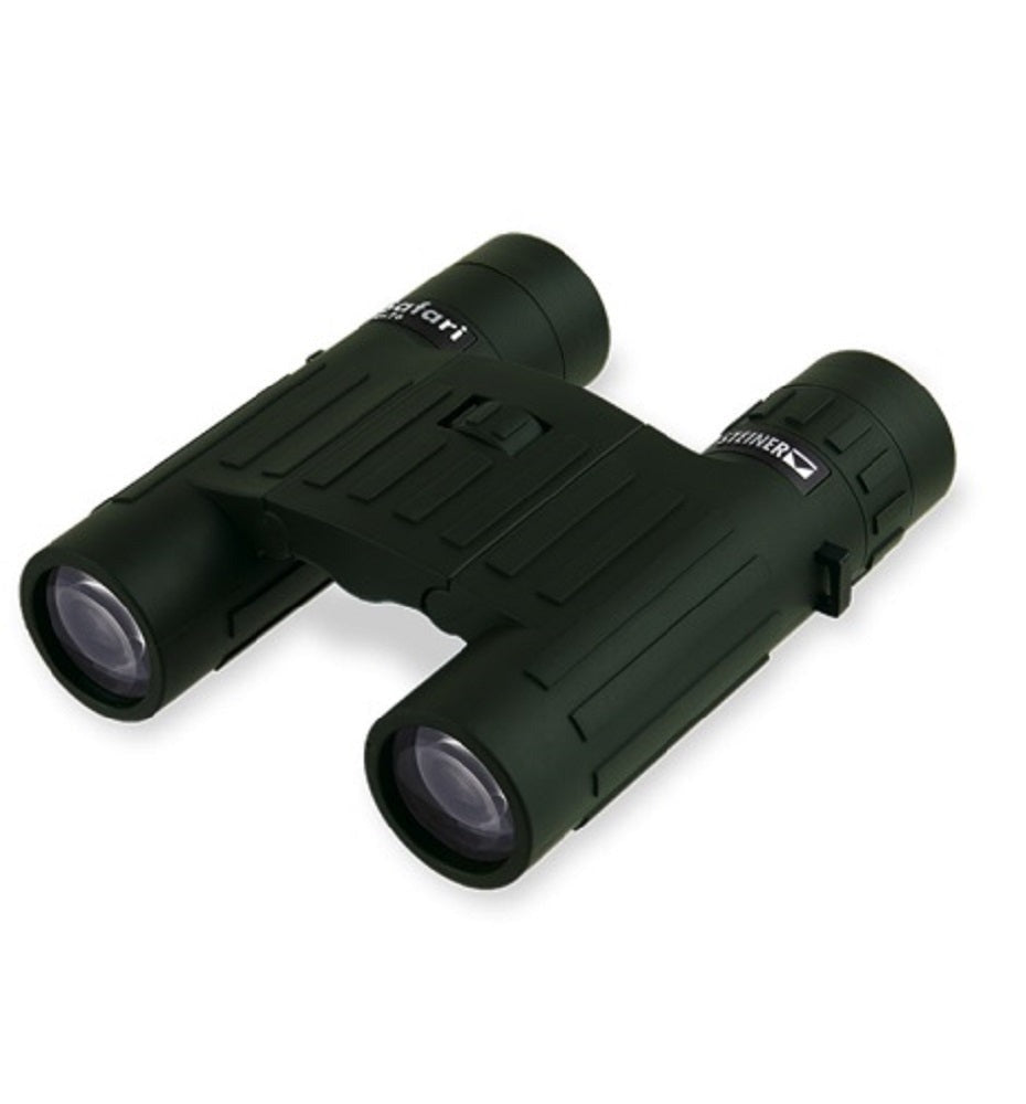 Steiner 10x26 Safari Binoculars with Cap and Microfiber Lens Cloth Pouch