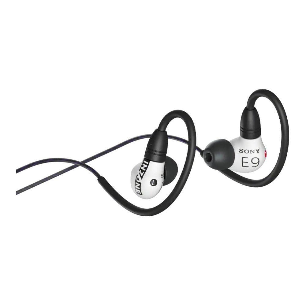 Sony INZONE E9 Wired (White) in-Ear Monitor Bundle with Earbud Replacement Tips