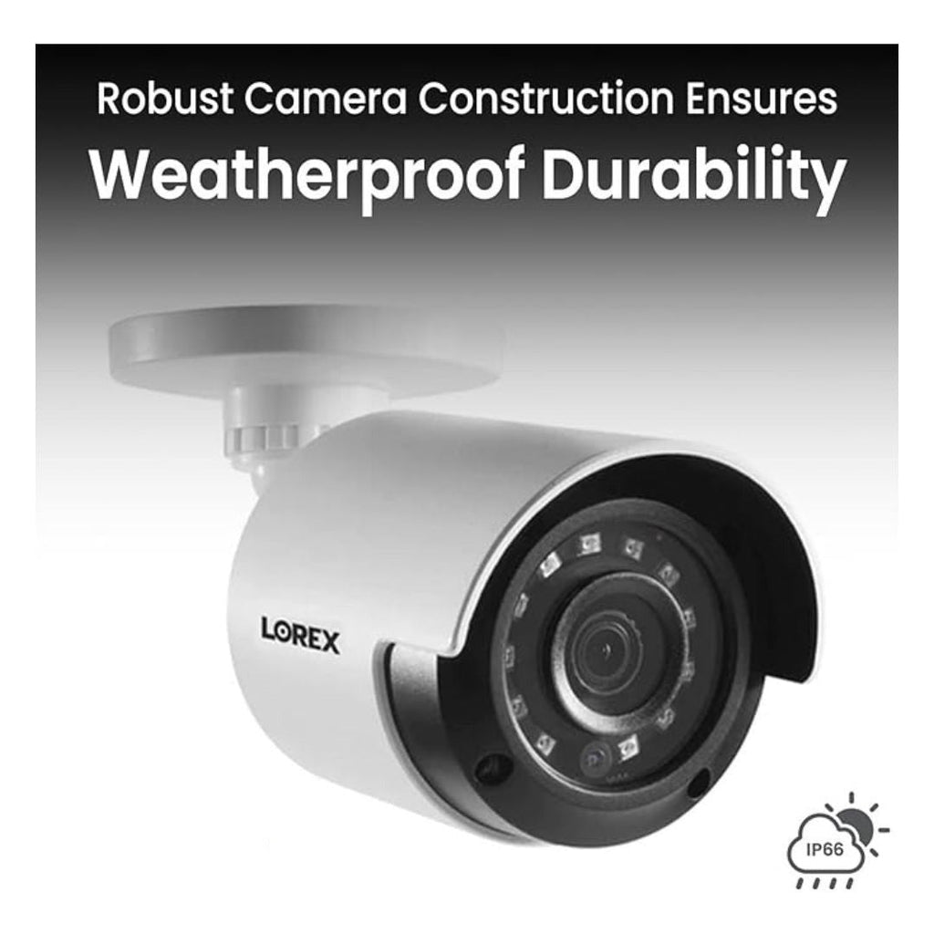 Lorex LBV2531W 1080p HD Analog Bullet Security Camera (2-Pack)