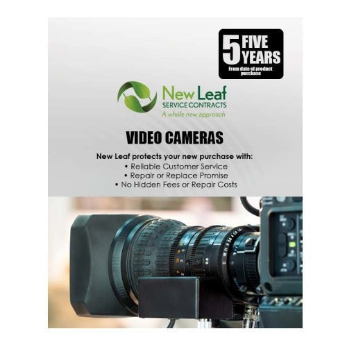 New Leaf 5-Year Video Cameras Service Plan for Products Retailing under $5000