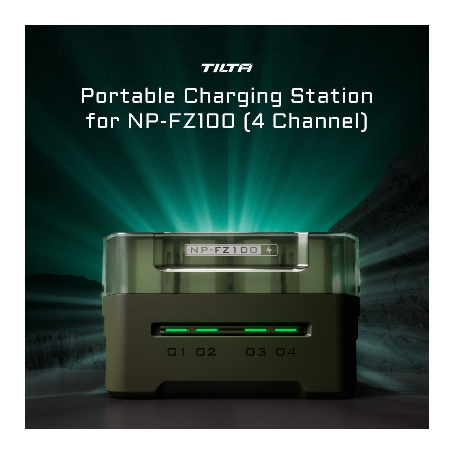 Sony Z-Series NP-FZ100 7.2V 2,280mAh Rechargeable Battery (4-Pack) Bundle