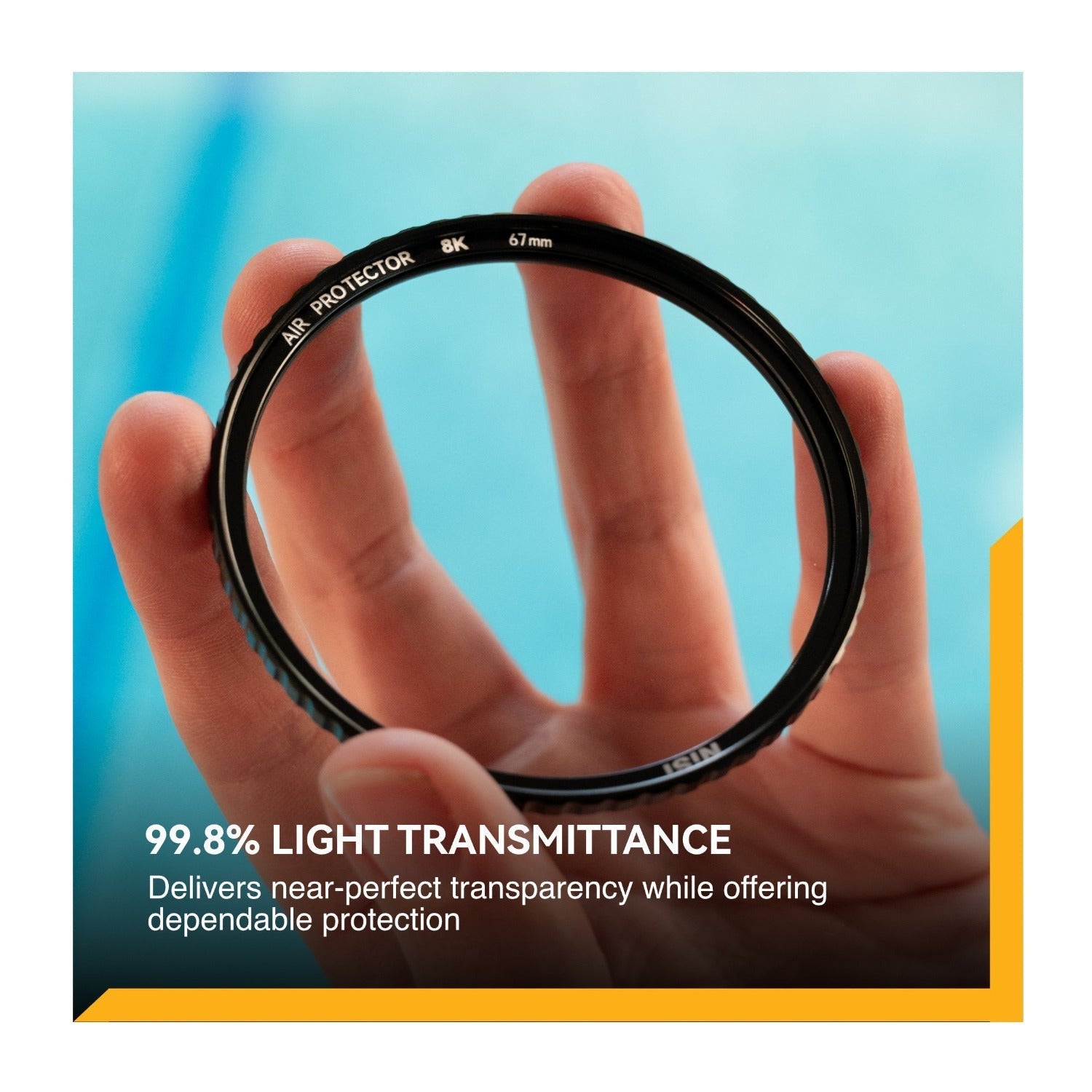 NiSi 95mm Pro Nano Air Protection Camera Lens Filter with Light Transmission