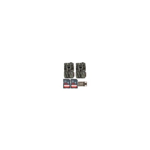 Browning Defender Pro Scout MAX Trail Camera with Memory Card Bundle (2-Pack)