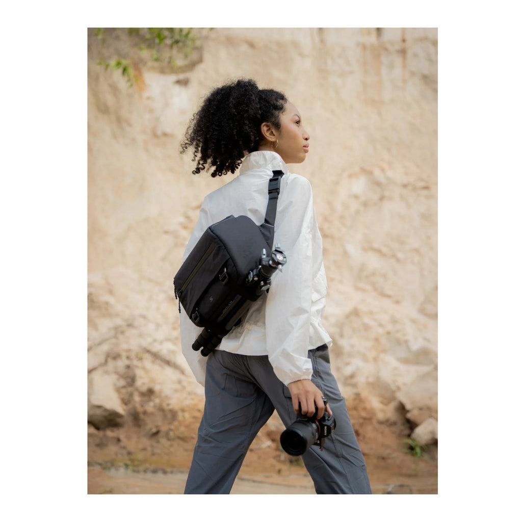 Sakk Gear Xplorer Waterproof Camera Sling Bag (6L, Black)