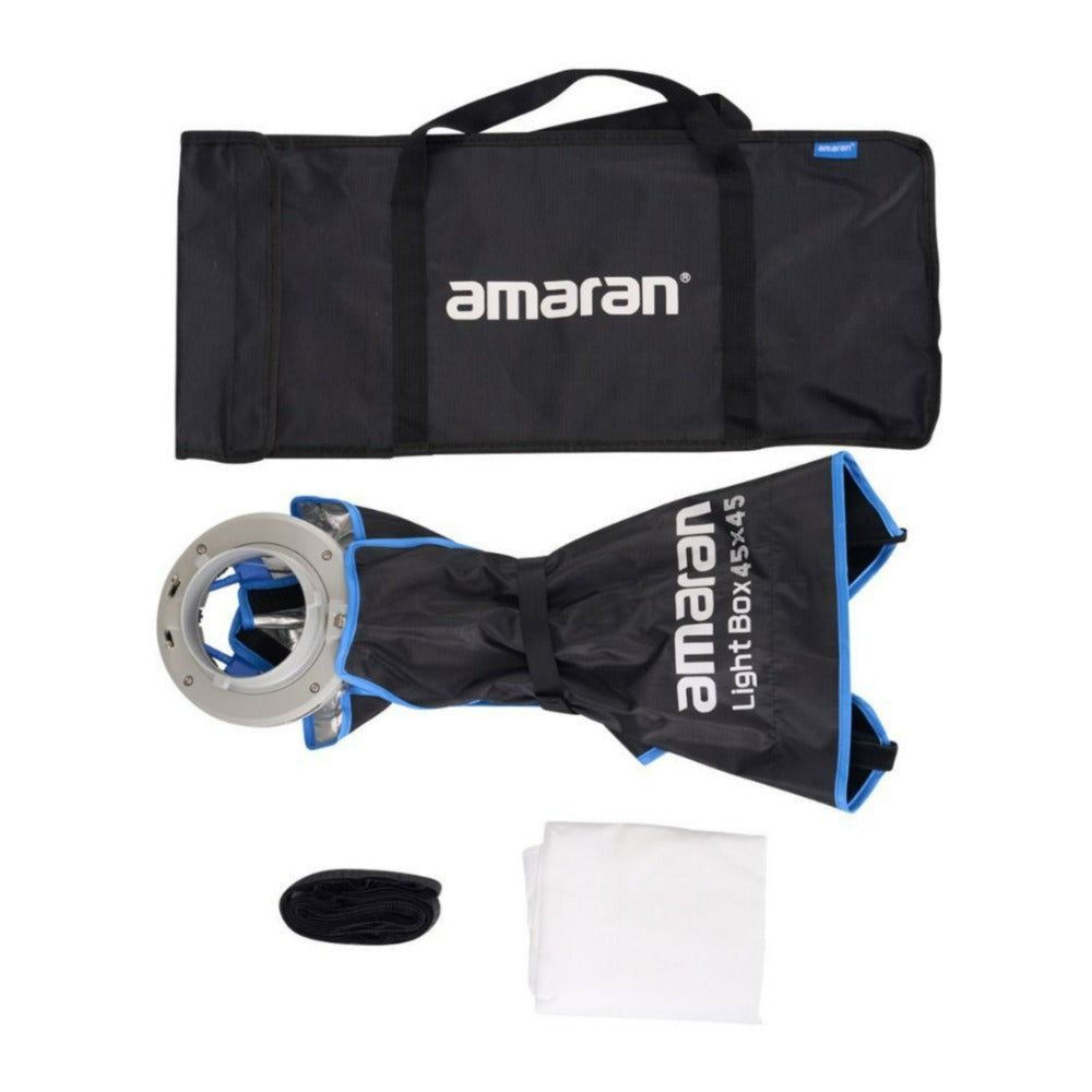 Amaran Ray 660W Full-Color COB Video Light with Light Box 45x45 Bundle