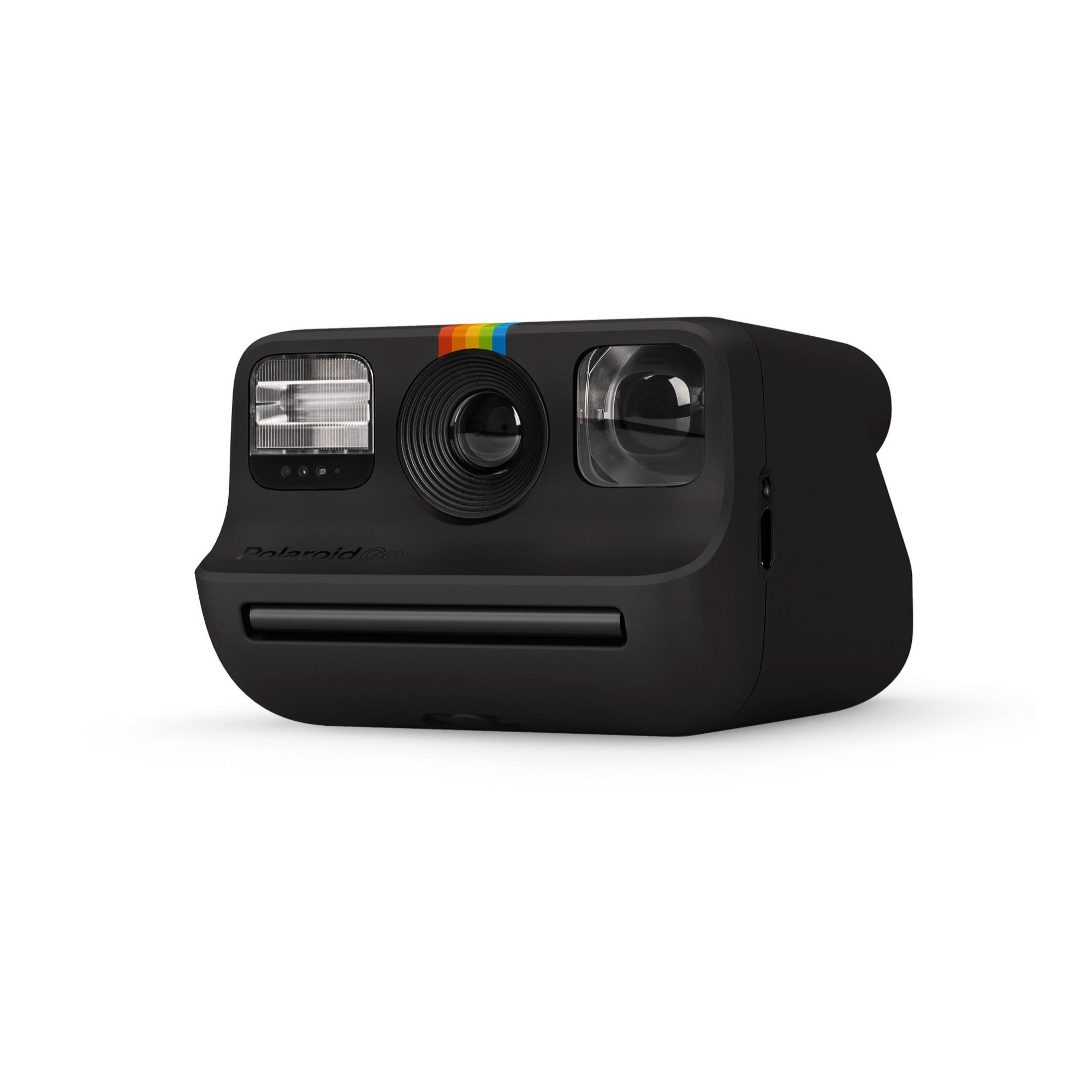 Polaroid Go Instant Camera (Black) with Film Double Packs and PhotoBox Kit