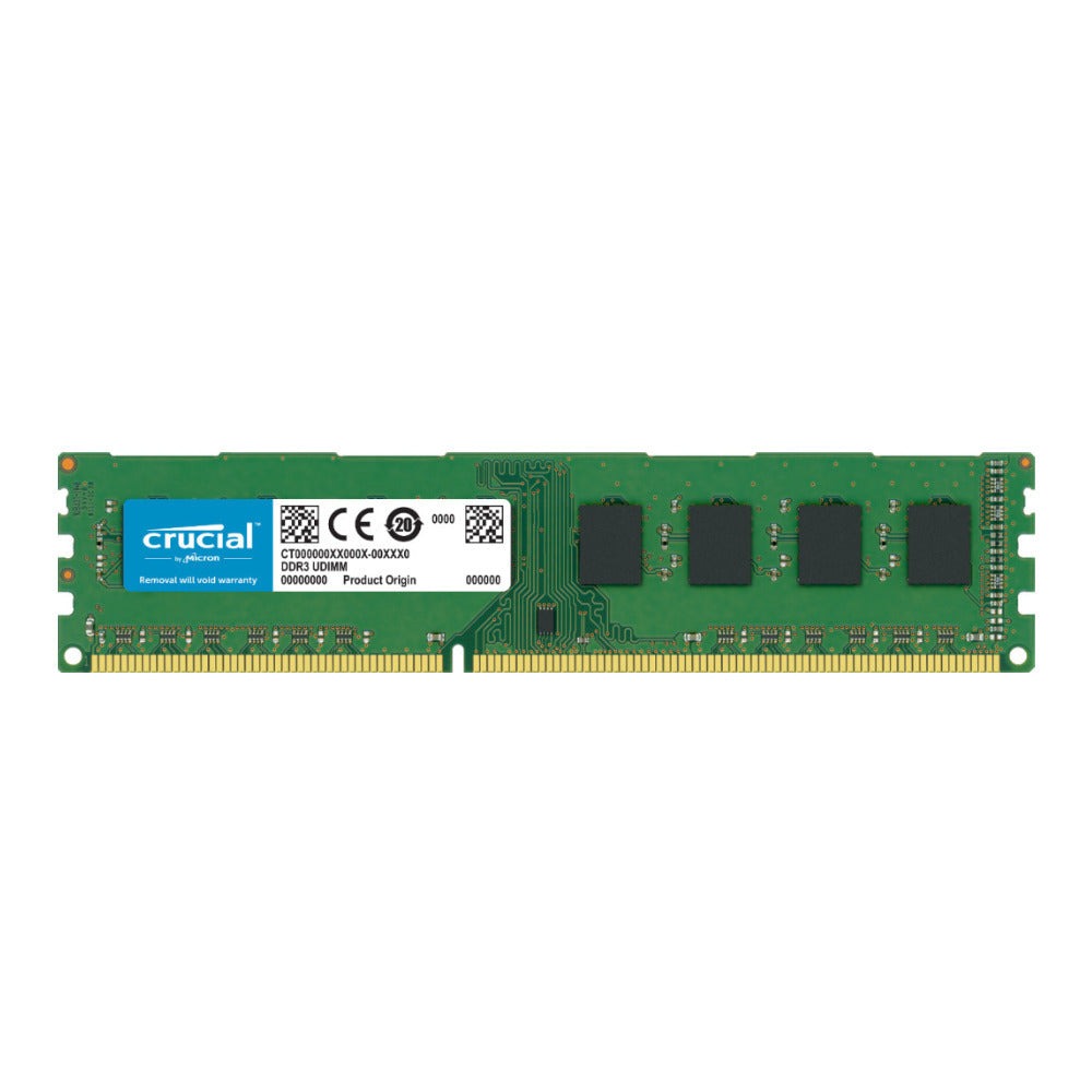 Crucial 4GB DDR3-1600 UDIMM 240pin 1.35V/1.5V