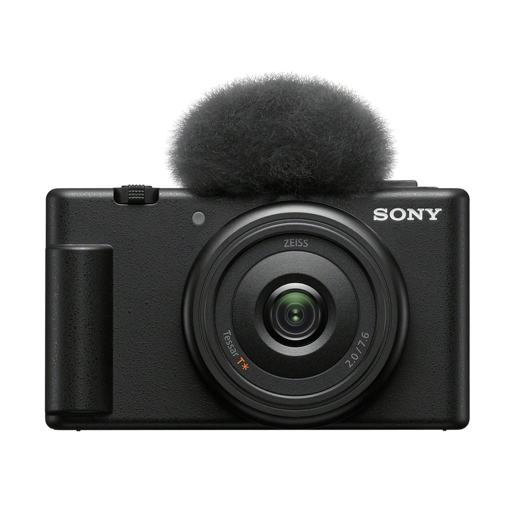 Sony ZV-1F Vlog Camera for Content Creators and Vloggers (Black) with Vlogger Accessory Kit Bundle