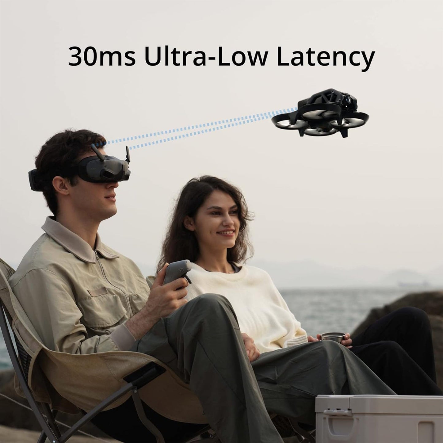 DJI Goggles Integra with 64GB MicroSDXC Card Bundle - Goggles with Two 100Hz HD Micro-OLED Displays
