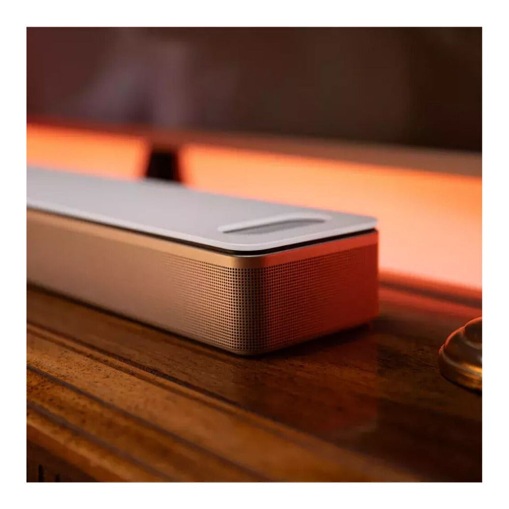 Bose Smart Ultra Soundbar (White), Compact Home Speaker