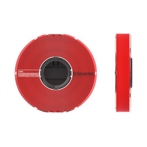 MakerBot ASA Filament Spool for Method X 3D Printer Red, 0.65kg/1.43lb, 2-Pack