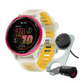 Garmin Forerunner 570 42mm GPS Running Smartwatch (Raspberry/Mango) Bundle