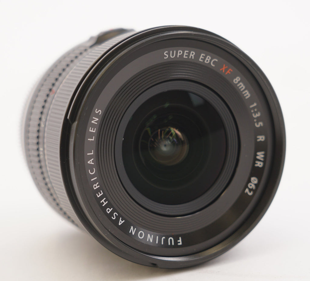 Fujifilm Fujinon XF8mm F3.5 R WR Weather-Resistant 35-mm Focal Length Lens (Open Box)