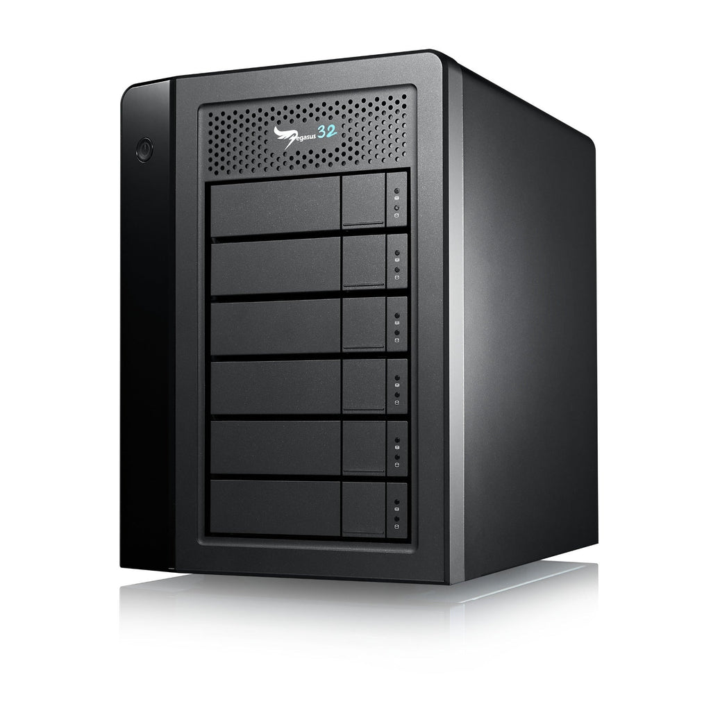 Promise Technology Pegasus32 R6 48TB 6-Bay Thunderbolt 3 RAID Array (6 x 8TB)