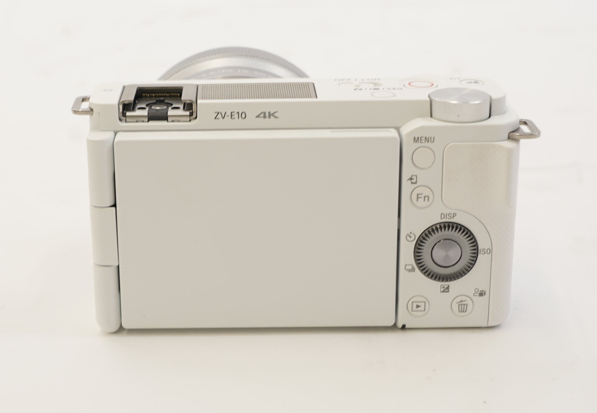Sony ZV-E10 Mirrorless Camera with E PZ 16-50mm F3.5-5.6 OSS II Lens (White) (Open Box)