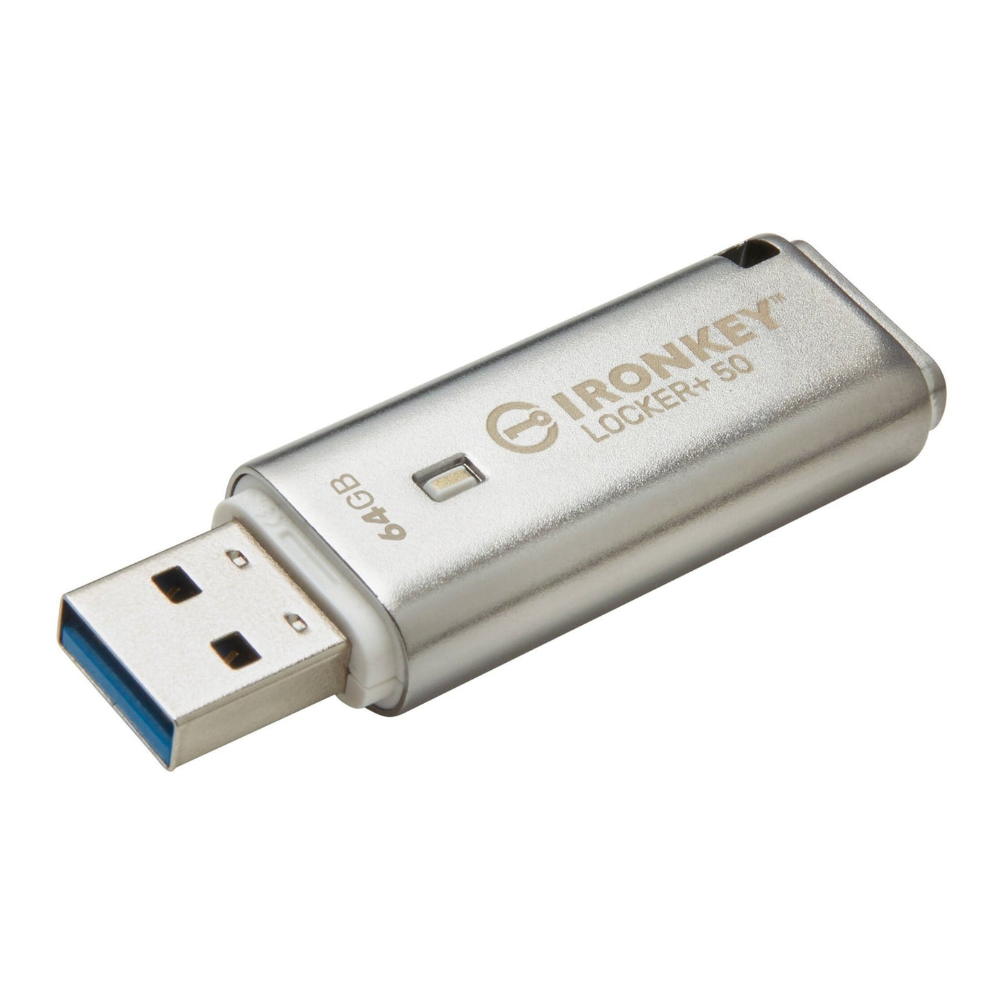 Kingston IronKey Locker+ 50 64GB USB 3.2 Gen 1 Flash Drive
