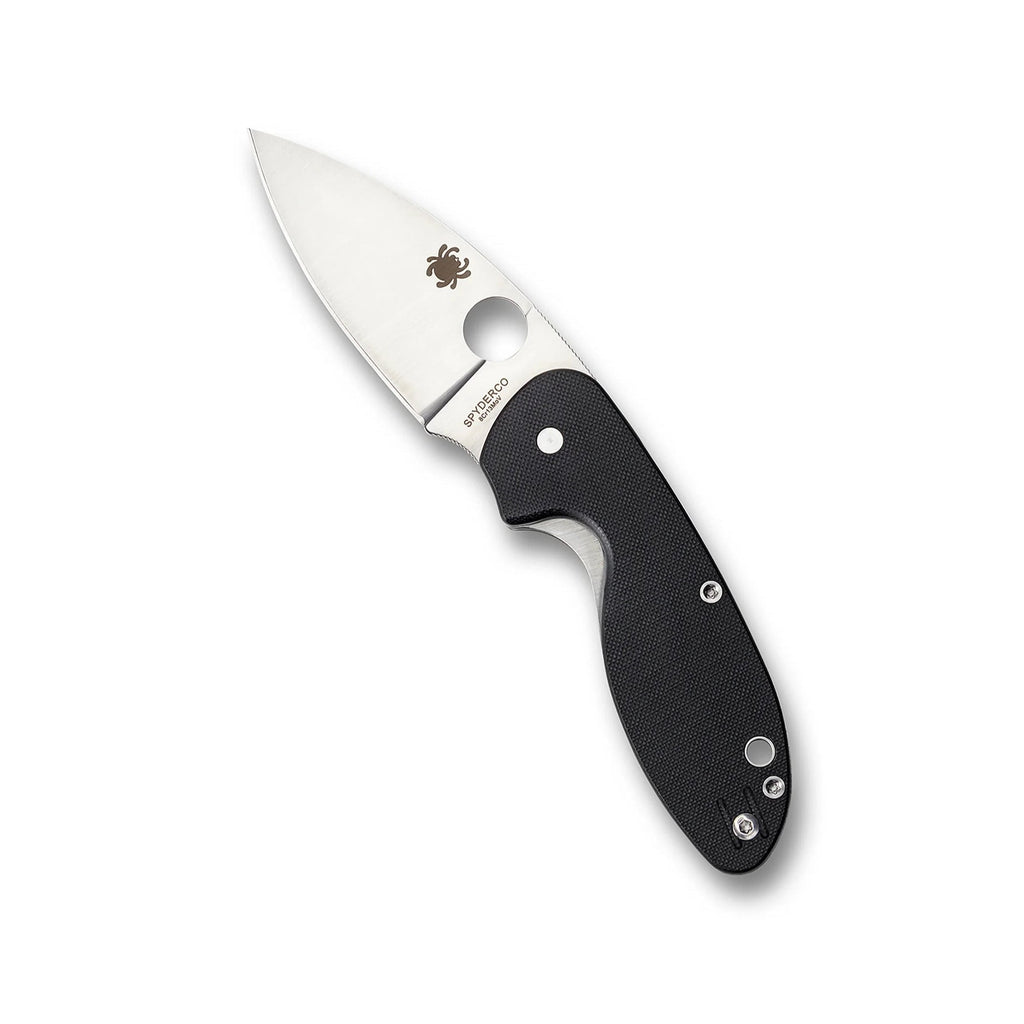 Spyderco Efficient Folding Knife - 8Cr13MoV Blade with G-10 Handle and LinerLock