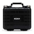 Koah Weatherproof Hard Case with Customizable Foam (10 x 9 x 5 Inch)