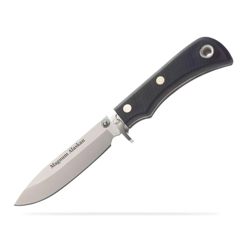 Knives Of Alaska 9.5-Inch Magnum Alaskan SureGrip Hunting Knife (Black)