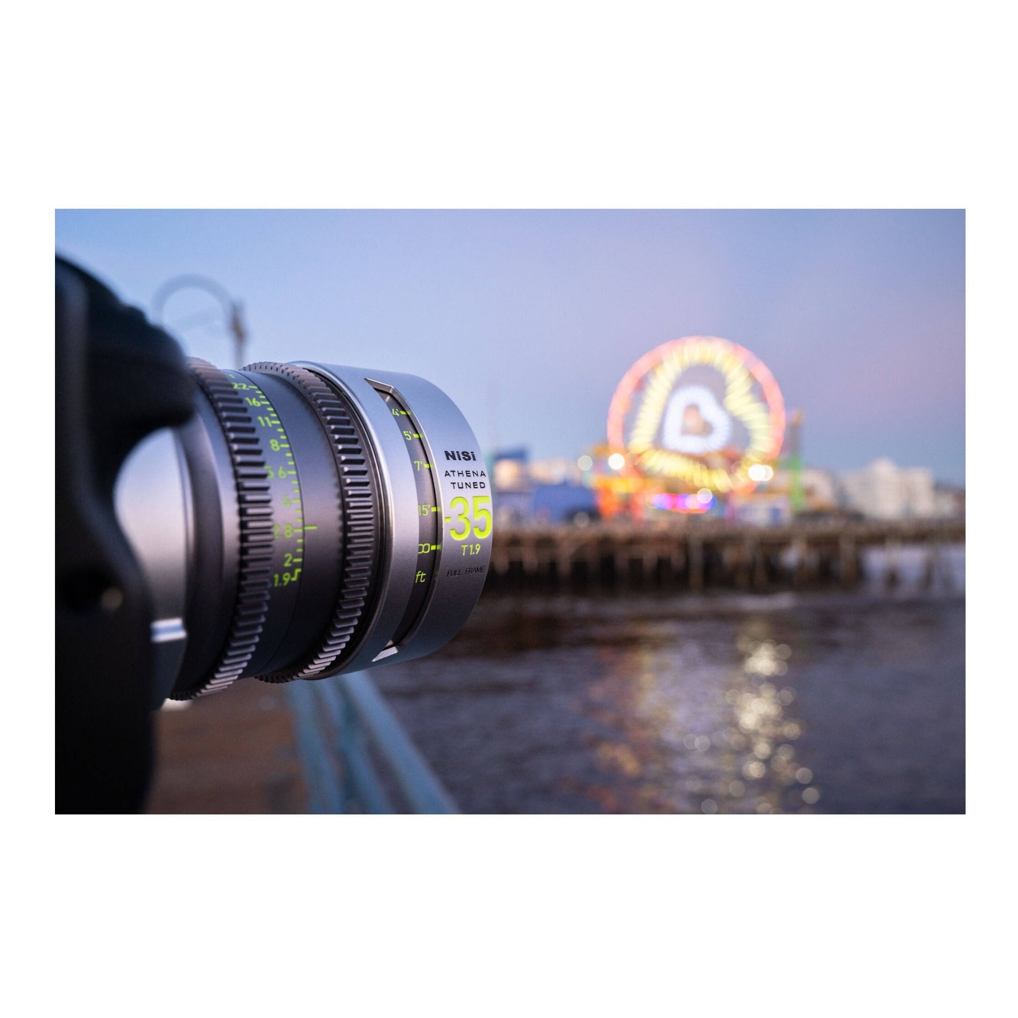 NiSi ATHENA Tuned Prime T2.4/1.9 Full-Frame 5-Lens Kit with Case (PL Mount)