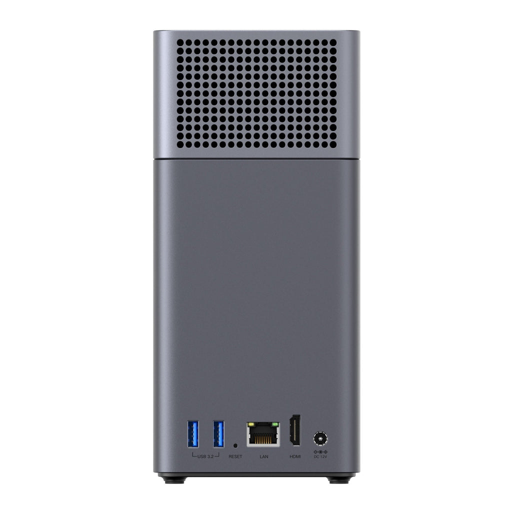 UGREEN NASync DH2300 2-Bay NAS Enclosure 60TB Capacity (Dark Gray)