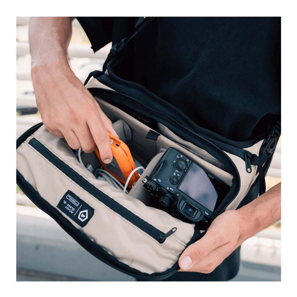 WANDRD ROGUE 9L Camera Sling Bag - Weather Resistant (Yuma Tan)