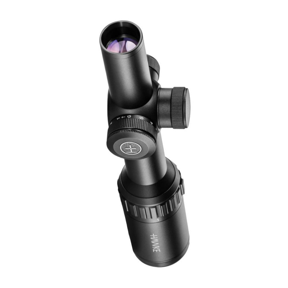 Hawke Vantage IR 1-4x20mm Turkey Dot IR Riflescope Bundle with Mount Rings (M)
