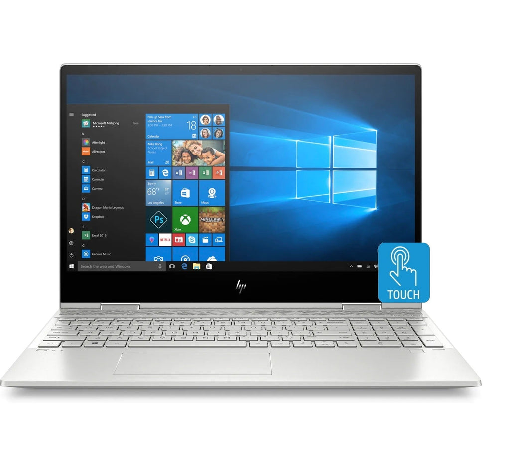HP Envy x360 15.6" Convertible Laptop, Intel Core i5-10210U, 8GB RAM, 256GB SSD + 16GB Intel Optane (Certified Refurbished)